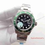 Replica Rolex Submariner Watch - 16610LV - 50th Anniversary Green Bezel